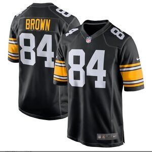 Antonio Brown Pittsburgh Steelers Nike Youth Official Game Jersey – Black
